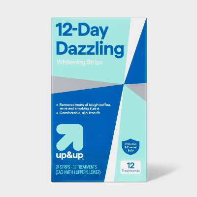 12-Day Dazzling Whitening Strips - up&up™