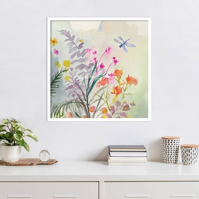 Amanti Art Wild Florals by Jacob Q Framed Wall Art Print