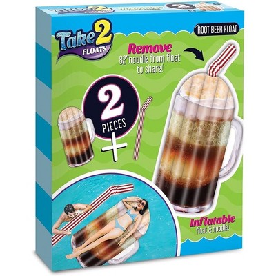 Mighty Mojo Root Beer Float and Noodle Pool Float Tube