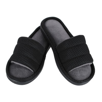 CTM Boy's Lightweight Open Toe Slide Slippers