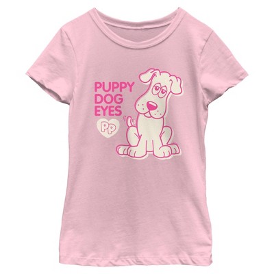Girl's Pound Puppies Labrador Retriever Dog Eyes T-Shirt