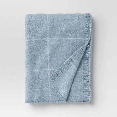 Windowpane Boucle Throw Blanket - Threshold™