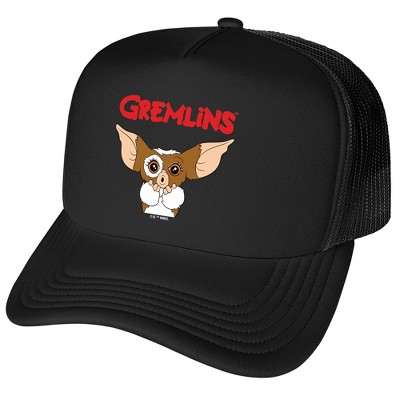 Gremlins Gizmo Logo Foam Trucker Cap Black