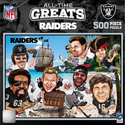 MasterPieces 500 Piece Jigsaw - NFL Las Vegas Raiders All-Time Greats