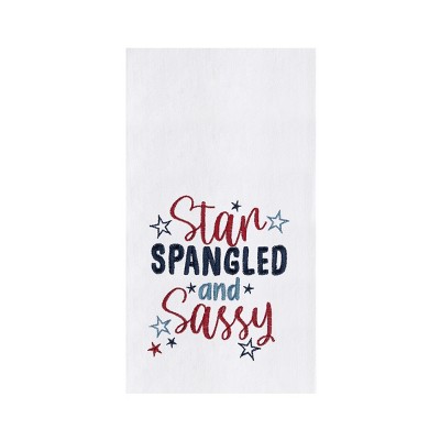 C&F Home Star Spangled And Sassy 4th of July Kitchen Towel