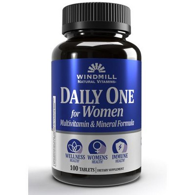 Windmill Daily Women's Health Formula Multivitamin Tablets - 100 Ct
