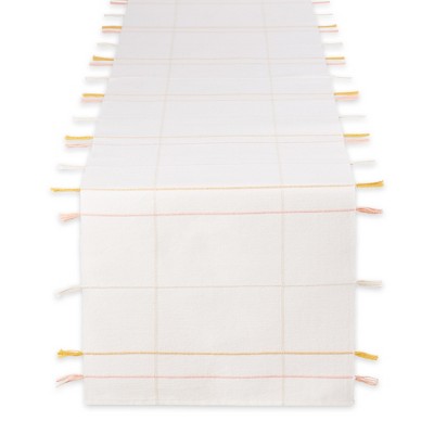 Dii Sunbeam Stripes Ribtable Runner