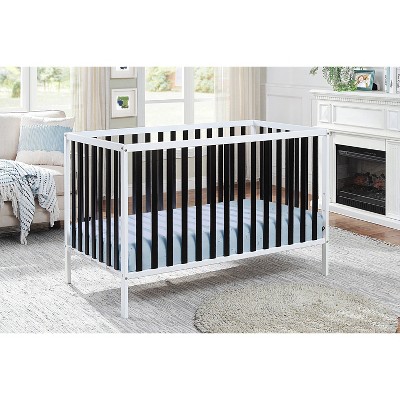 APRILSOUL Deux Remi Island Crib White and Black
