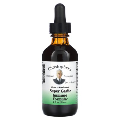 Christopher's Original Formulas Super Garlic Immune Formula, 2 fl oz (59 ml)