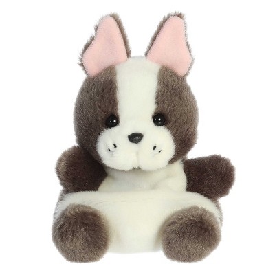 Aurora Mini Beau French Bulldog Palm Pals Adorable Stuffed Animal Brown 4"