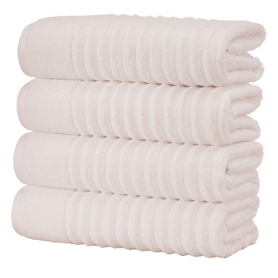Luxury Cotton Ribbed Texture Towel Set - Great Bay Home.