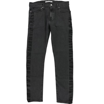 Calvin Klein Mens Side Stripe Slim Fit Jeans
