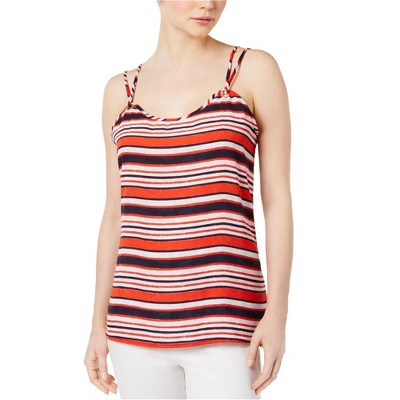 Kensie Womens Sandbox Stripe Cami Tank Top