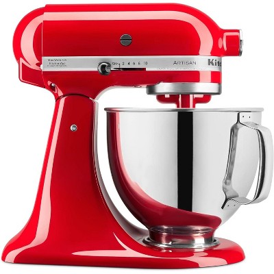KitchenAid Artisan Series 5-Quart Tilt-Head Stand Mixer in Passion Red - KSM150PSPA
