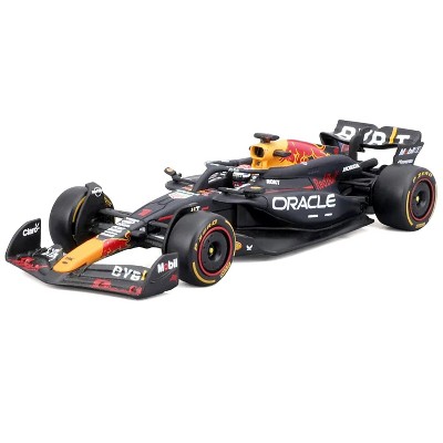 Red Bull Racing RB20 #1 Max Verstappen "Oracle" F1 World Championship (2024) w/Figure & Case 1/43 Diecast Model Car by Bburago