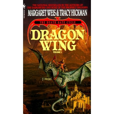 Dragon Wing - (Death Gate Novel) by  Margaret Weis & Tracy Hickman (Paperback)