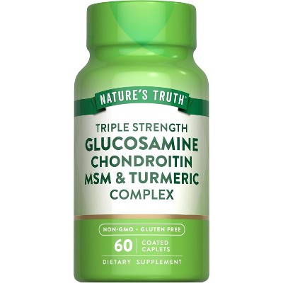 Nature's Truth Glucosamine Chondroitin MSM Complex | 60 Caplets