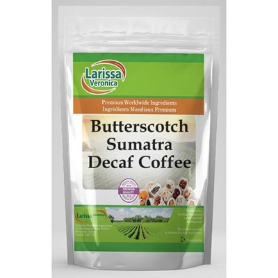 Larissa Veronica Butterscotch Sumatra Decaf Coffee (Gourmet, Naturally Flavored, Whole Coffee Beans) (16 oz, ZIN: 548184)