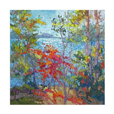 Trademark Fine Art - Barbara Schilling Diamonds and Rubies Canvas Art
