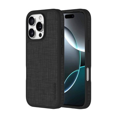 Incase ICON iPhone 16 Pro Case - Graphite Woolenex: Solid, Cell Phone Protection