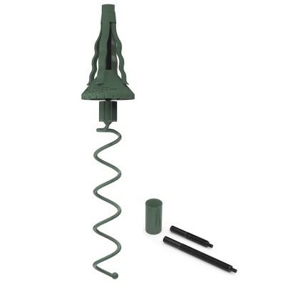 TreeKeeper Christmas Tree Topper Holder Green