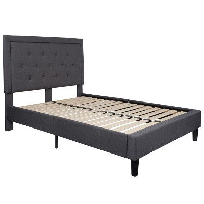 Merrick Lane Platform Bed Tufted Upholstered Platform Bed