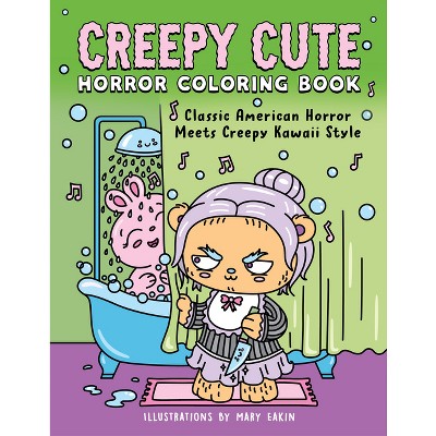 Creepy Cute Horror Coloring Book - by  Callisto Publishing (Paperback)