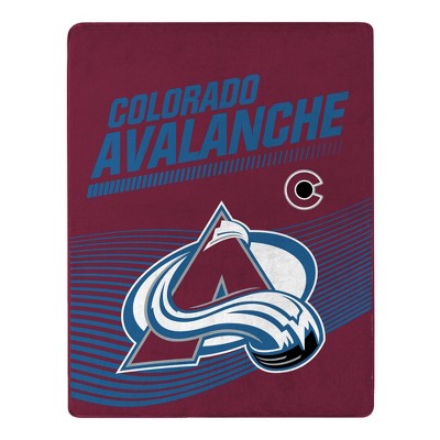 Sweet Home Collection NHL Colorado Avalanche Microfiber Plush Throw Blanket