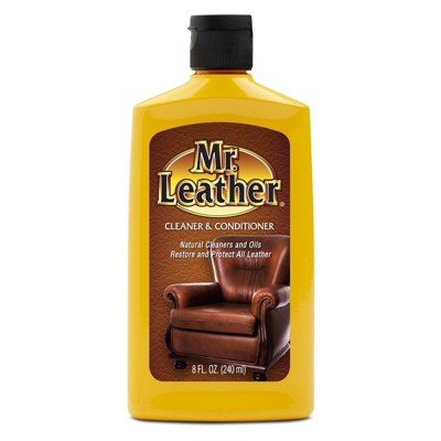 Mr. Leather Original Scent Leather Cleaner And Conditioner 8 oz Liquid (Pack of 6)