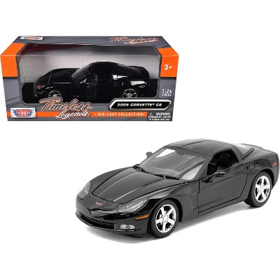 2005 Chevrolet Corvette C6 Coupe Black 1/24 Die cast Car Model by Motormax