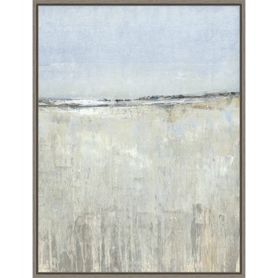 18" x 24" The Clearing II by Tim Otoole Framed Wall Canvas - Amanti Art: Modern Style Lithograph, Sawtooth Back Mount