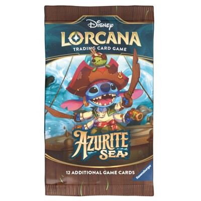 Ravensburger Lorcana TCG: Azurite Sea: Booster Pack (1 PACK) - 12 Cards