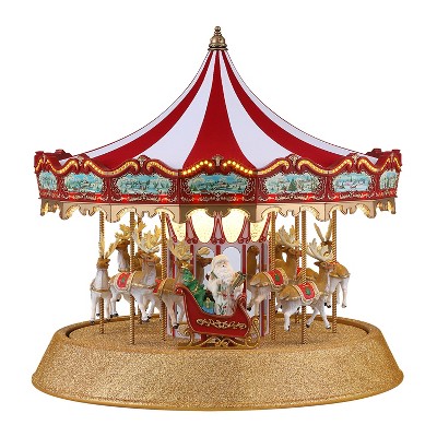 Mr. Christmas 17 in. Animated Sparkle Carousel