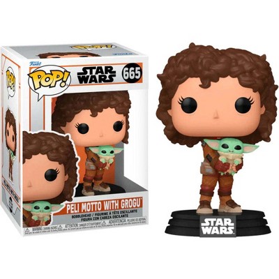 Funko POP! Star Wars: The Mandalorian S9 - Peli Motto with Grogu Vinyl Figure #665 #76552