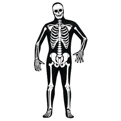 Men's Skeleton Skin Suit Costume