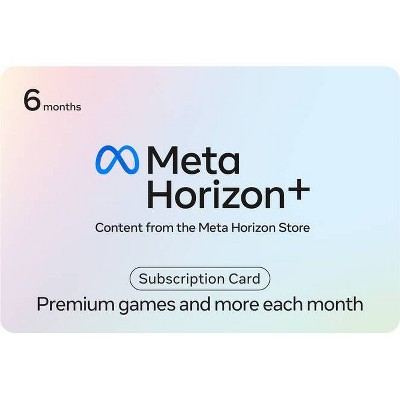 Meta Horizon + Subscription Gift Card (Email Delivery)