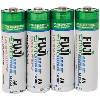 Fuji EnviroMax™ AA Super Alkaline Batteries