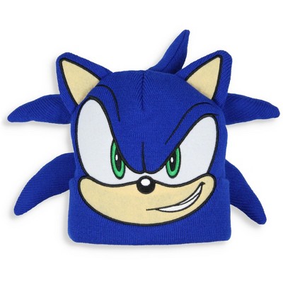 Sonic The Hedgehog and Friends Adult Embroidered Cuff Costume Beanie