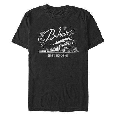 Men's Polar Express Believe Train T-Shirt