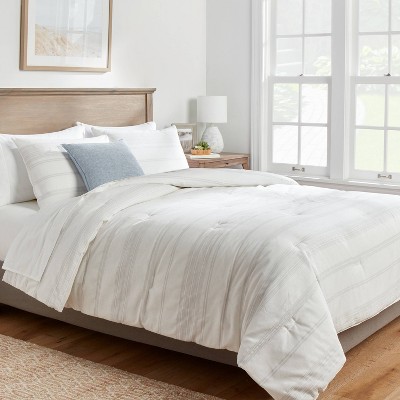 Cotton Woven Stripe Comforter & Sham Set - Threshold™