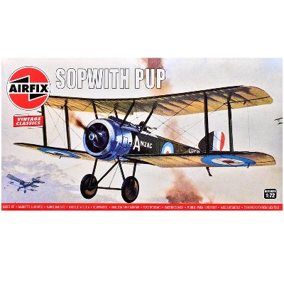 Level 1 Model Kit Sopwith Pup Fighter Aircraft  1/72 Plastic Model Kit by Airfix