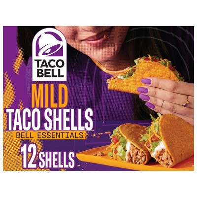 Taco Bell Mild Taco Shells - 4.8oz