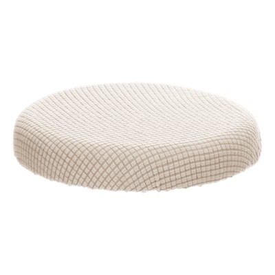 Unique Bargains Round Washable Elastic Bar Stool Cover for Dia 11"-13" Chair