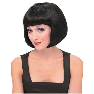 Rubies Super Model Wig Black