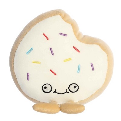 Aurora Small Shura Sugar Cookie Wackadoodles Crazy Stuffed Animal White 7"