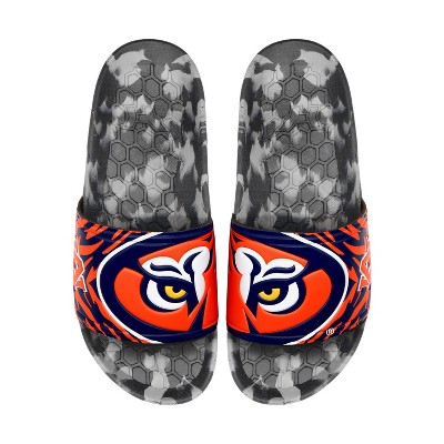 NCAA Auburn Tigers Slydr Pro Black Sandals - Orange