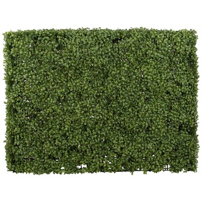 Northlight Double Sided Artificial Boxwood Outdoor Hedge - 38"