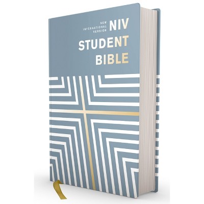 Niv, Student Bible, Hardcover, Comfort Print - by  Zondervan