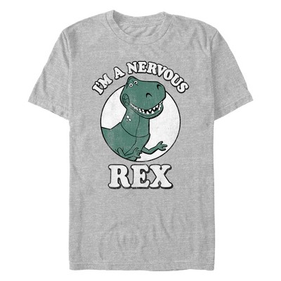 Men's Toy Story Distressed Nervous Rex T-Shirt