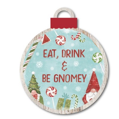 Gnome Sweet Gnome VI Hanging Ornament Artboard